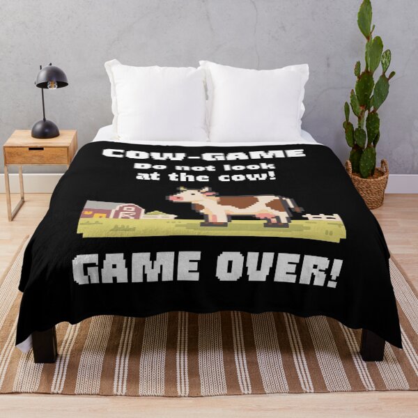 Item preview, Pixel Art Cow Retro Gaming 8-Bit Farm designed and sold by Loona97.