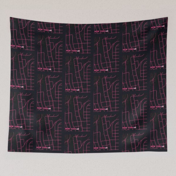 Item preview, New York USA City Map #21 designed and sold by Thistle-TShop.