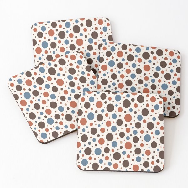 Item preview, Retro Multicolor Polka Dot Circle Pattern designed and sold by Glottopia.