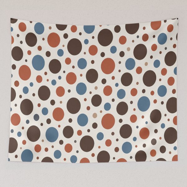 Item preview, Retro Multicolor Polka Dot Circle Pattern designed and sold by Glottopia.