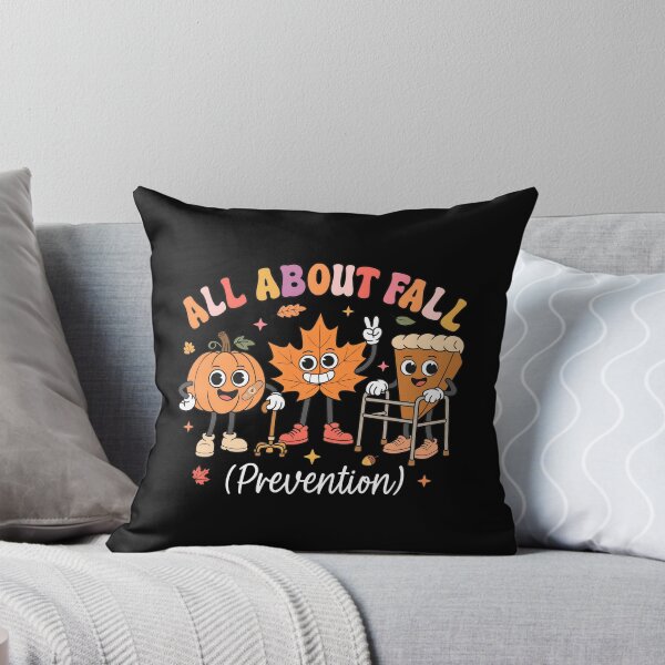 Item preview, All About Fall Prevention Retro Characters Design designed and sold by Dmo3HarkoArt.