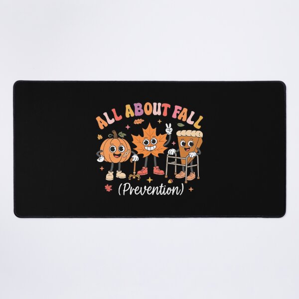 Item preview, All About Fall Prevention Retro Characters Design designed and sold by Dmo3HarkoArt.