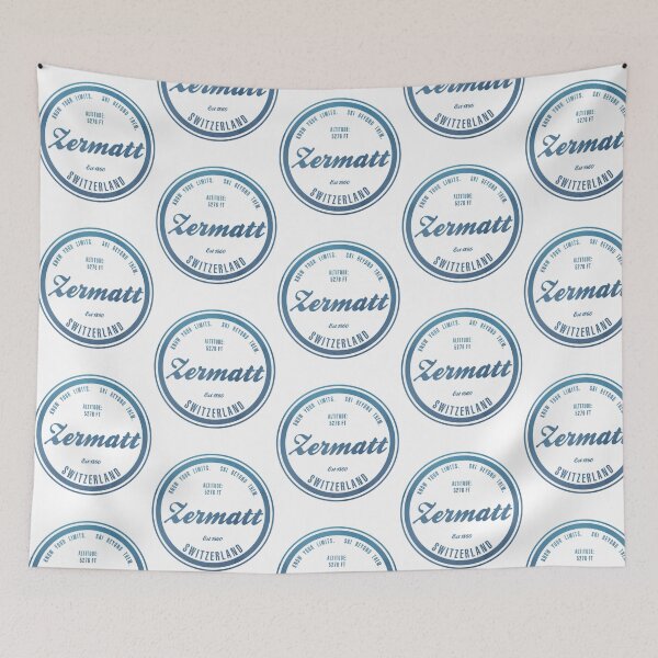 Item preview, Zermatt Ski Resort Switzerland designed and sold by sailtonfg.
