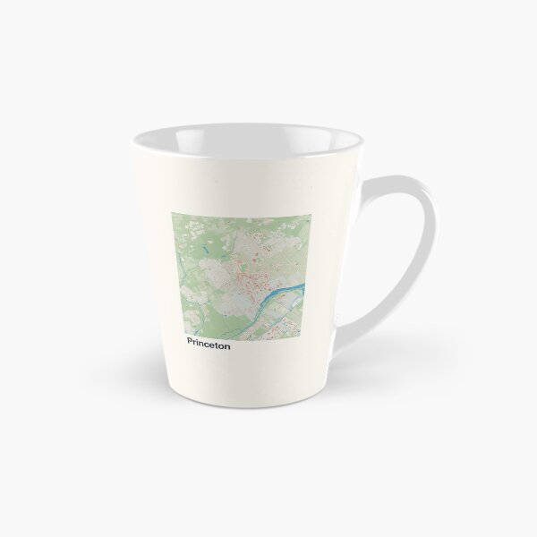 Artikelvorschau, Minimalistische Kartenkunst aus Princeton entworfen und verkauft von MapsNerd.