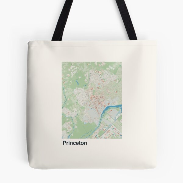 Item preview, Princeton Minimalistic Map Art designed and sold by MapsNerd.