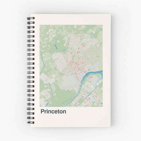 Item preview, Princeton Minimalistic Map Art designed and sold by MapsNerd.