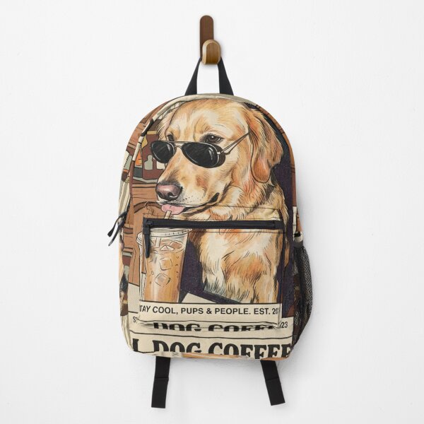 Item preview, Cool Dog Coffee Co Vintage Poster Retro Comic Print designed and sold by creativerooney.