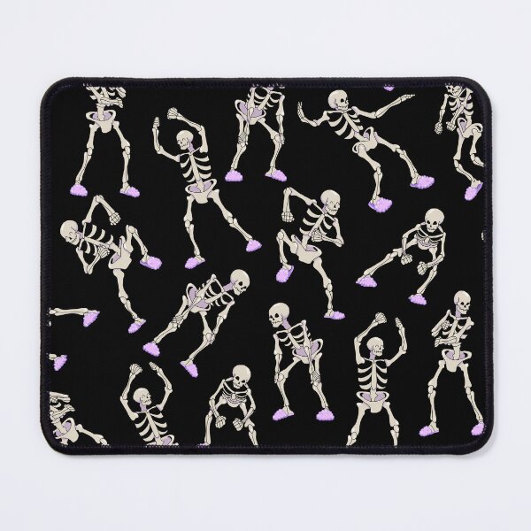 Item preview, Dancing Skeles (Slippers, on Black) designed and sold by Kolibrim-Ink550.
