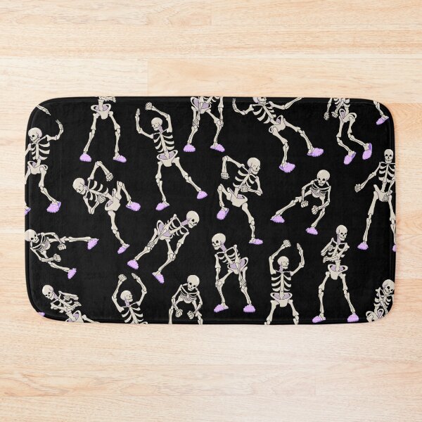 Item preview, Dancing Skeles (Slippers, on Black) designed and sold by Kolibrim-Ink550.