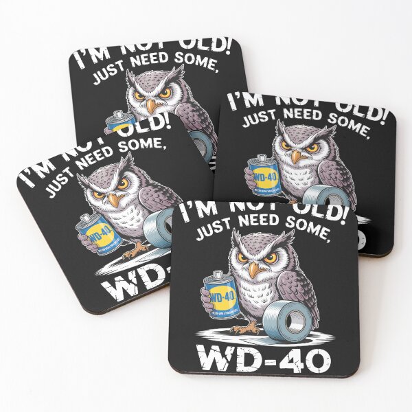 Item preview, Owl WD-40 Duct Tape Not Old Humor Funny designed and sold by RogeHane.
