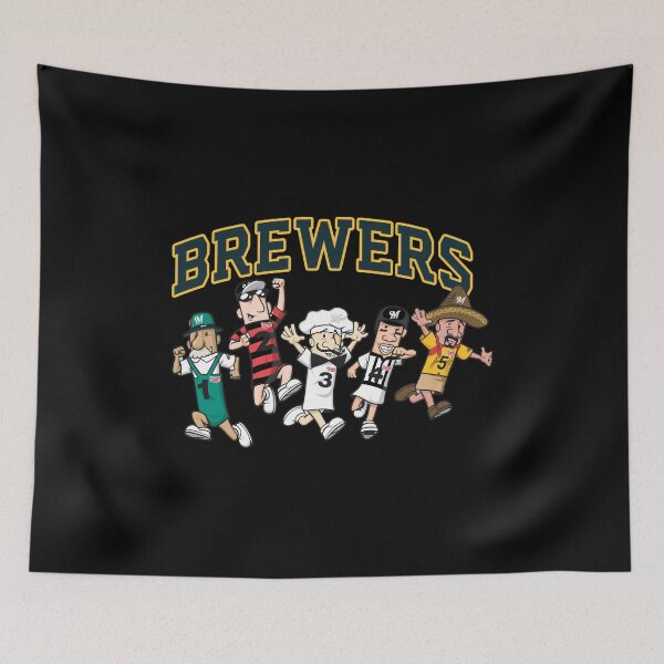 Item preview, Brewers Cartoon Fanatic Fun designed and sold by RogeHane.
