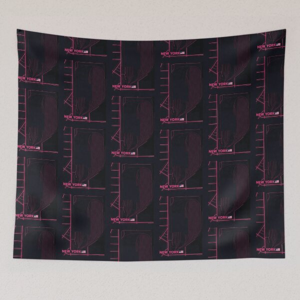Item preview, New York USA City Map #22 designed and sold by Thistle-TShop.