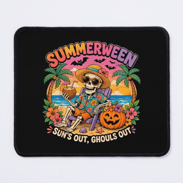 Item preview, Spooky Summer Vibes Spooky Skeleton For designed and sold by waltonbut.