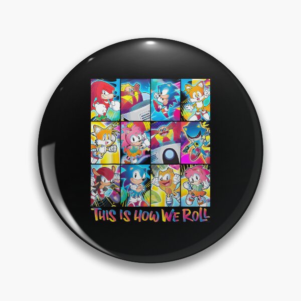 Item preview, Sonic The Hedgehog This Is How We Roll Panel Grid designed and sold by cutezodiac.