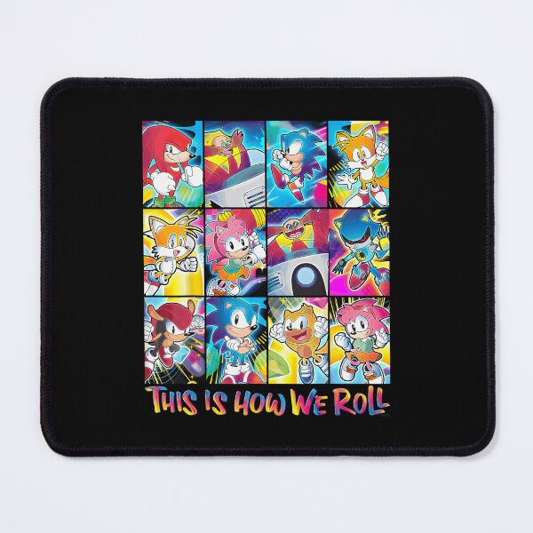 Item preview, Sonic The Hedgehog This Is How We Roll Panel Grid designed and sold by cutezodiac.