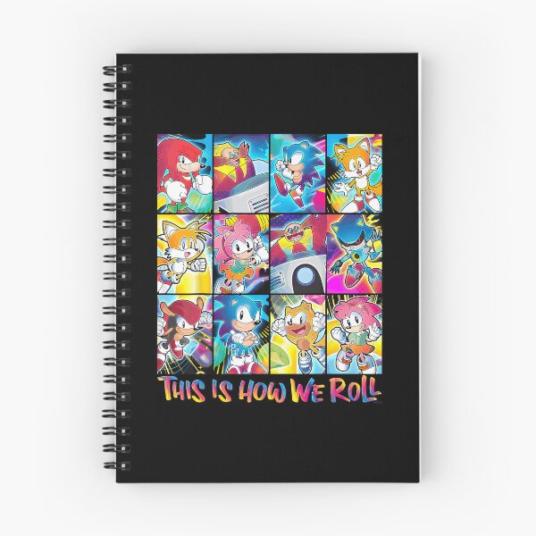 Item preview, Sonic The Hedgehog This Is How We Roll Panel Grid designed and sold by cutezodiac.