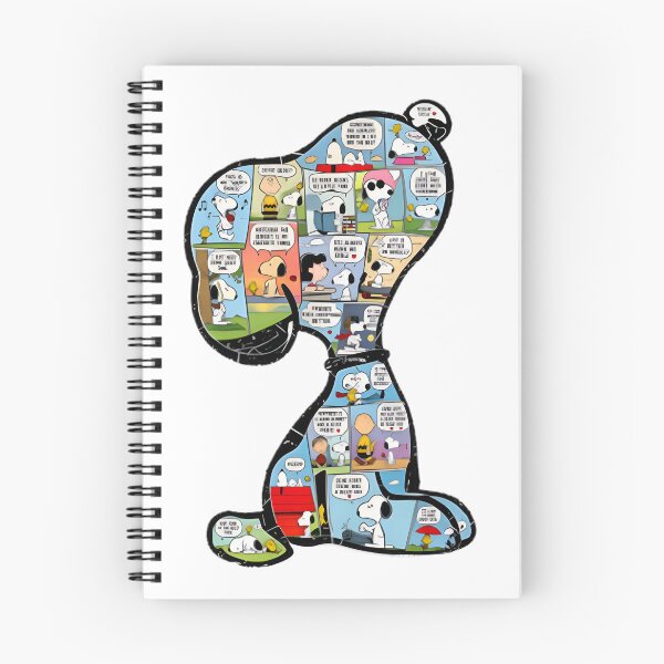 Item preview, Vintage Snoopy Comic Strip Collage with Classic Color Style designed and sold by Surface-arts.