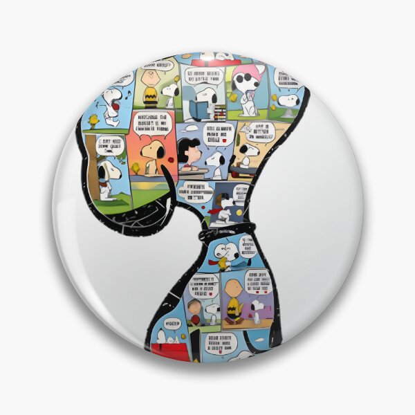 Item preview, Vintage Snoopy Comic Strip Collage with Classic Color Style designed and sold by Surface-arts.