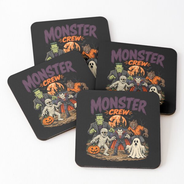 Item preview, Monster Crew Classic Halloween Monsters designed and sold by VioletNance.