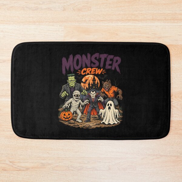 Artikelvorschau, Monster Crew Klassische Halloween-Monster entworfen und verkauft von VioletNance.