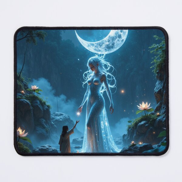 Item preview, Moonlit Oracle - Spirit of the Celestial Waters designed and sold by nhk999.