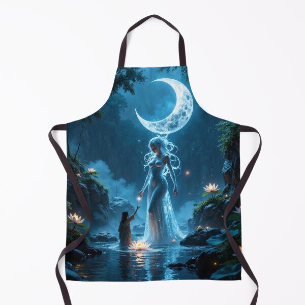 Item preview, Moonlit Oracle - Spirit of the Celestial Waters designed and sold by nhk999.