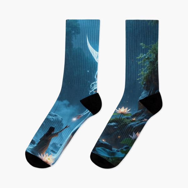 Item preview, Moonlit Oracle - Spirit of the Celestial Waters designed and sold by nhk999.