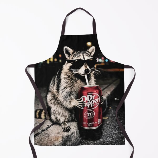 Item preview, Funny Raccoon Drinking Soda Trash Panda Retro Wildlife Graphic designed and sold by Lexastrong.