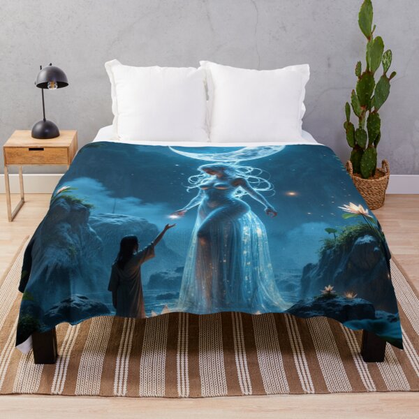 Item preview, Moonlit Oracle - Spirit of the Celestial Waters designed and sold by nhk999.
