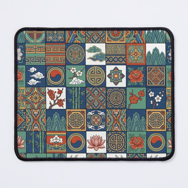 Item preview, Korean Dancheong Traditional Patchwork Pattern designed and sold by ellieknight911.
