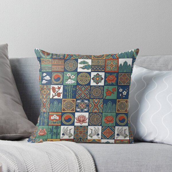 Item preview, Korean Dancheong Traditional Patchwork Pattern designed and sold by ellieknight911.