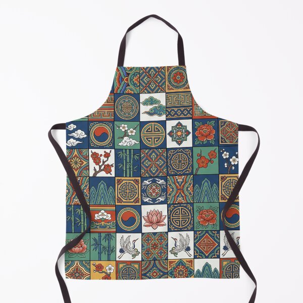 Item preview, Korean Dancheong Traditional Patchwork Pattern designed and sold by ellieknight911.