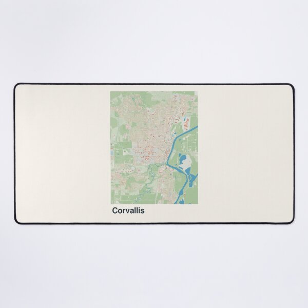 Item preview, Corvallis Minimalistic Map Art designed and sold by MapsNerd.