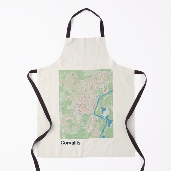 Item preview, Corvallis Minimalistic Map Art designed and sold by MapsNerd.