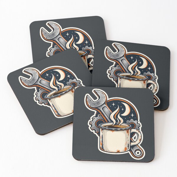 Item preview, Moonshift Mechanic Coffee and Wrench designed and sold by WaynesCave.