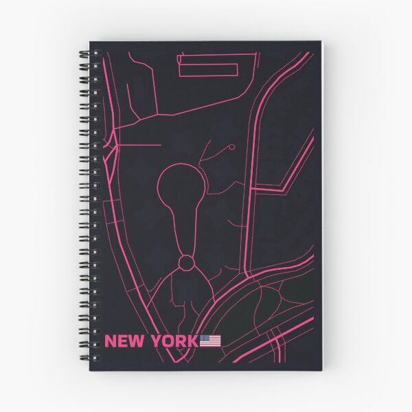 Item preview, New York USA City Map #23 designed and sold by Thistle-TShop.