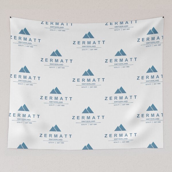 Item preview, Zermatt Ski Resort Switzerland designed and sold by sailtonfg.
