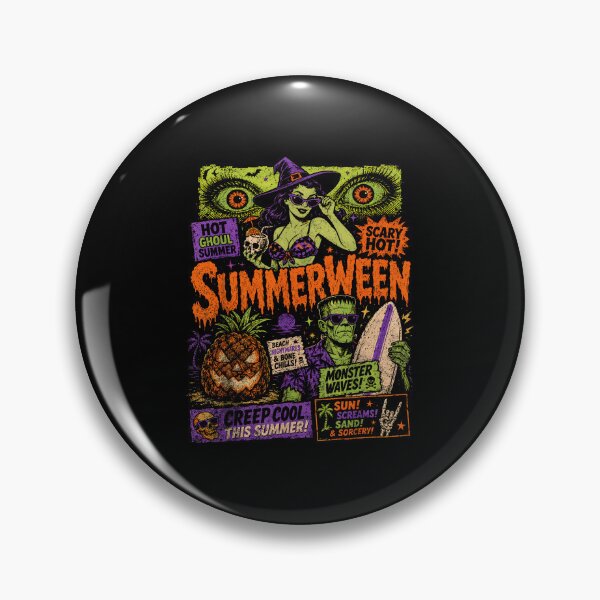 Item preview, Spooky Summer Suns Out Ghouls Out Skeleton Beach Vacation designed and sold by waltonbut.