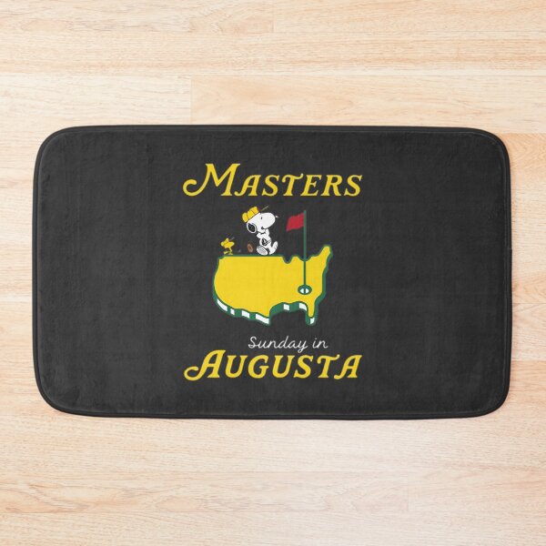 Item preview, Snoopy Enjoying Sunday at Augusta Masters Golf Tournament Artwork designed and sold by Surface-arts.