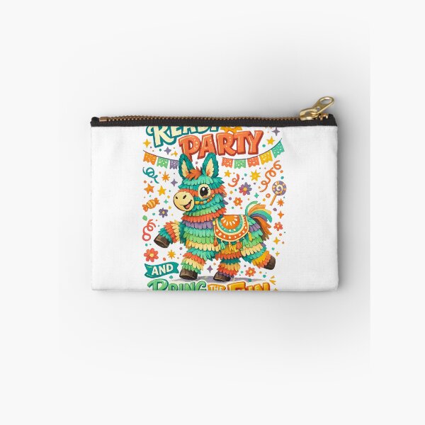 Item preview, Ready to Party Bring the Fun Colorful Pinata Donkey Fiesta Art Design designed and sold by inkoutninja.