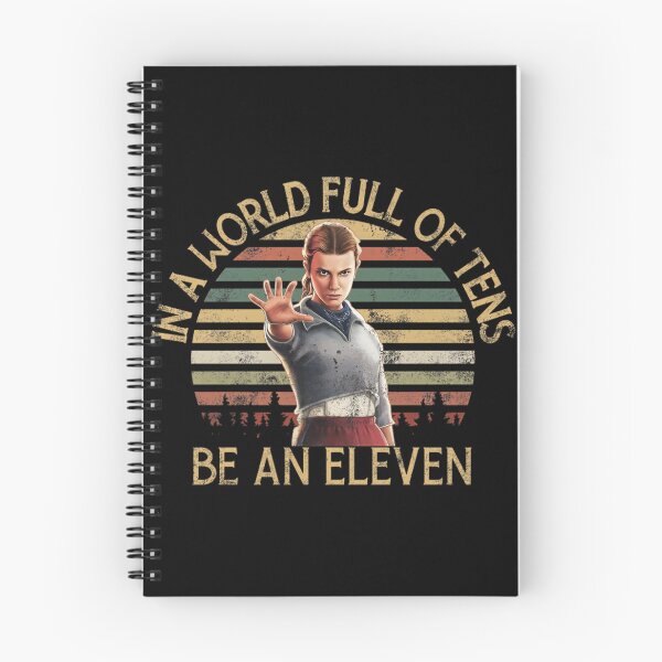 Item preview, Eleven Stranger Things Inspired Quote Design - Be An Eleven In A World Full Of Tens designed and sold by Ming Ming.