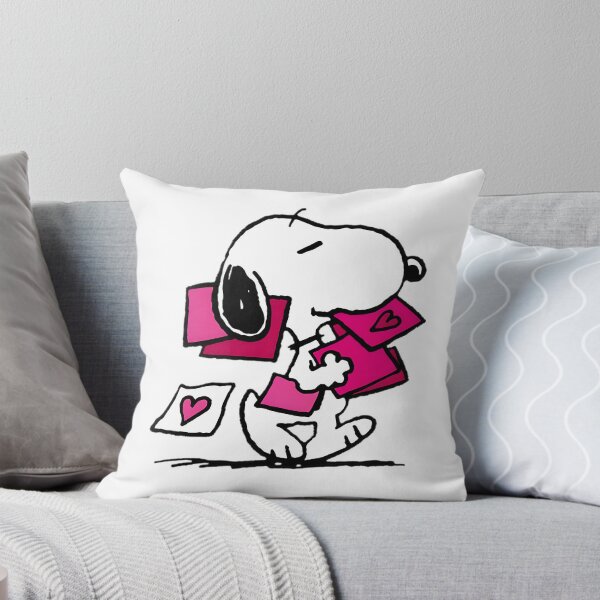Item preview, Adorable Snoopy Holding Pink Love Letters Cute Romantic Cartoon Design designed and sold by Surface-arts.