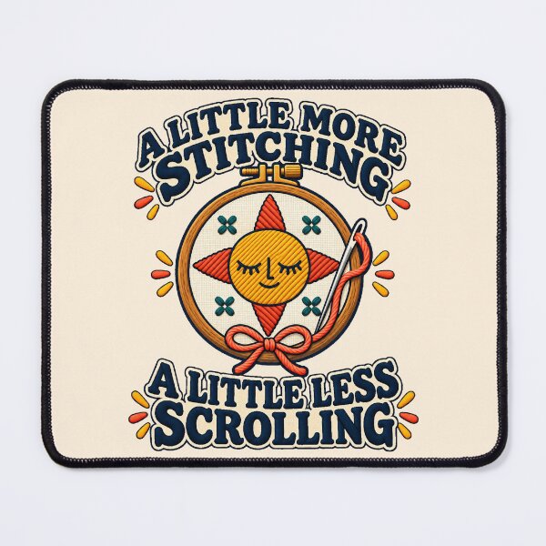 Item preview, More Stitching Less Scrolling Sunshine Hoop designed and sold by RyanCaudell.