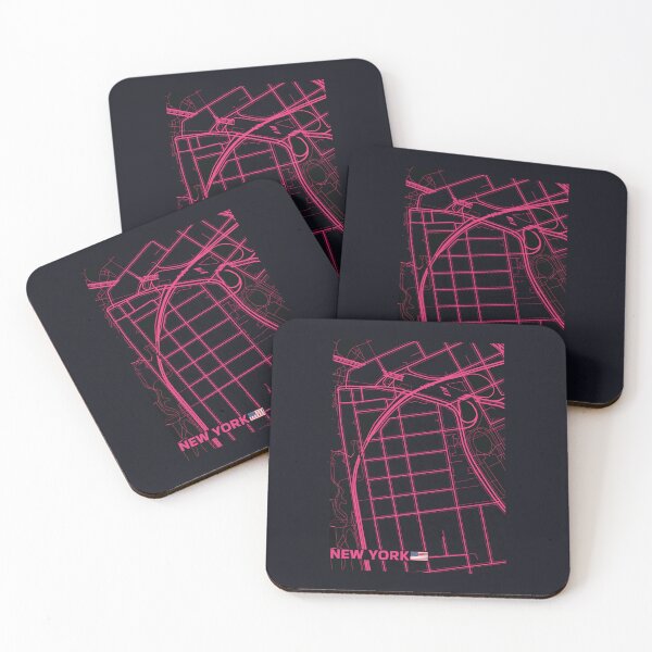 Item preview, New York USA City Map #24 designed and sold by Thistle-TShop.