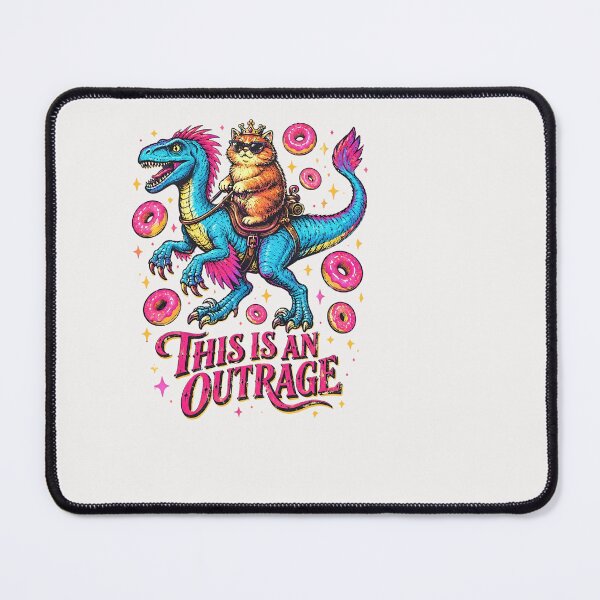 Item preview, Donut Riding Dinosaur,Dungeon Crawler Carl Classic designed and sold by DeLafroozdesign.
