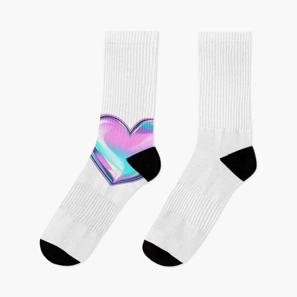 Item preview, Holographic Winged Heart Aesthetic Love designed and sold by NicolasGlowArt.