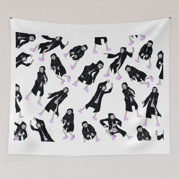 Item preview, Dancing Grimmies (Slippers, on White) designed and sold by Kolibrim-Ink550.