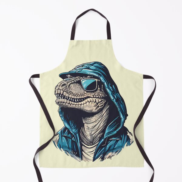 Item preview, Streetwear Dinosaur in Hoodie designed and sold by Structure-Blue.