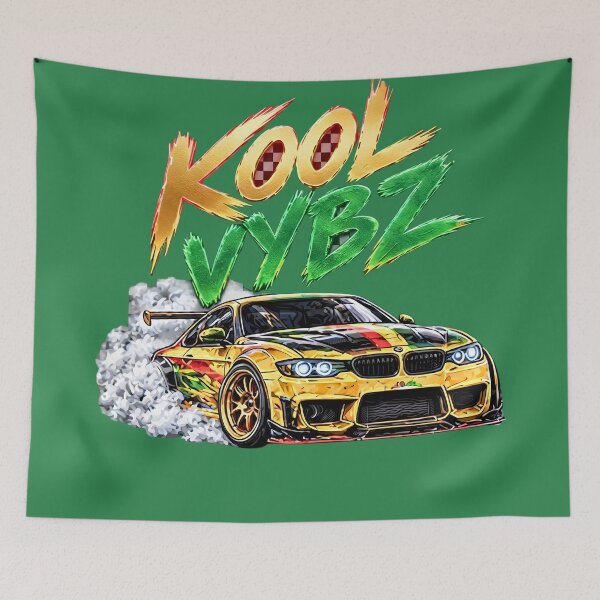 Item preview, Title: KOOL VYBZ Drifting Streetwear Car Graphic   designed and sold by digitalbob60.