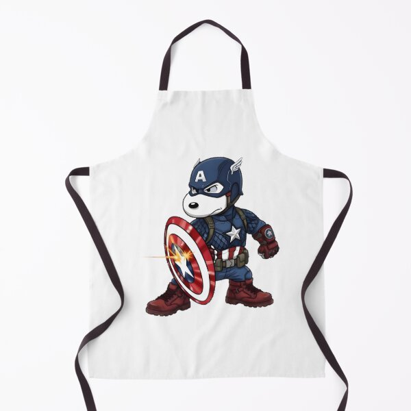 Item preview, Snoopy as Captain America Superhero Cute Comic Character Design designed and sold by wallflower2war.